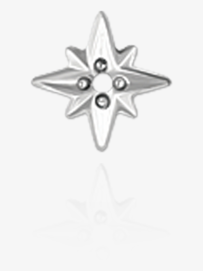 14k Shining Star Trim ( - Body Jewelry, transparent png