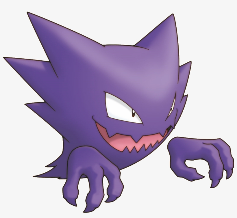 Haunter Evolves To - Haunter Transparent, transparent png
