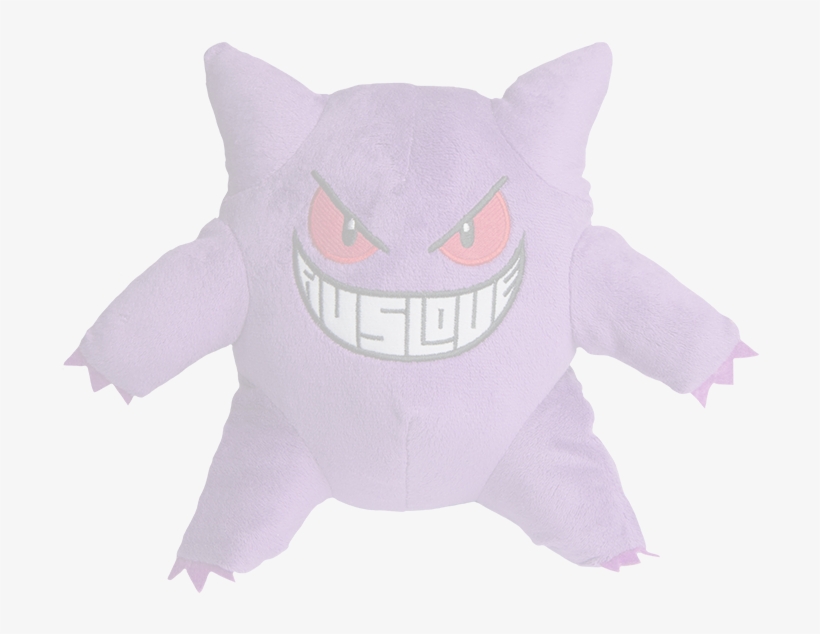 Auslove Gengar Plushy - Stuffed Toy, transparent png