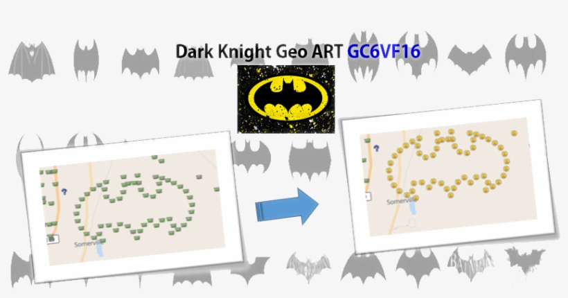 Dark Knight Gc6vf16 Geo Art - Bat, transparent png