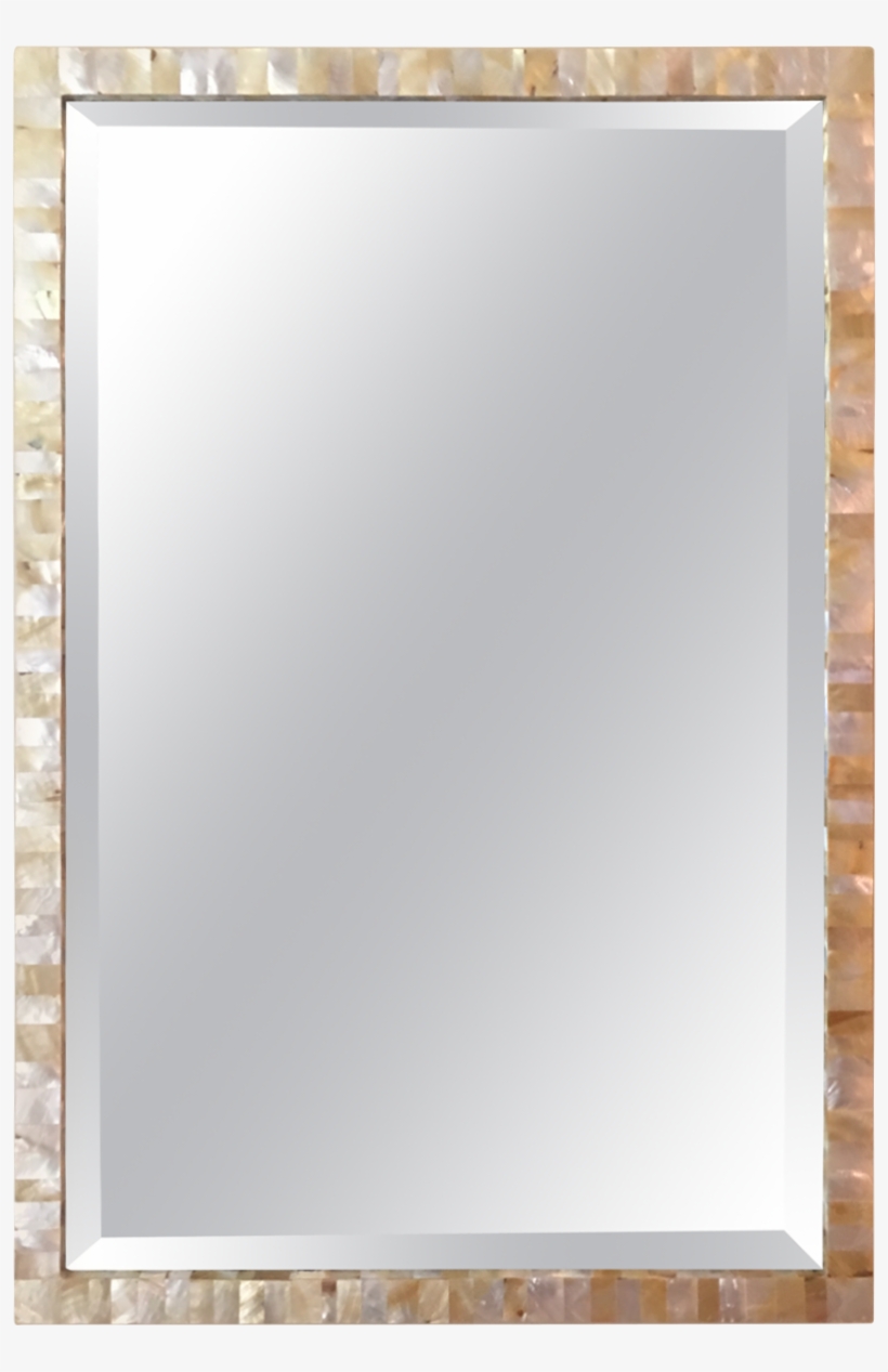Incredible Mother Of Pearl Mirror With Regard To Viyet - Picture Frame, transparent png