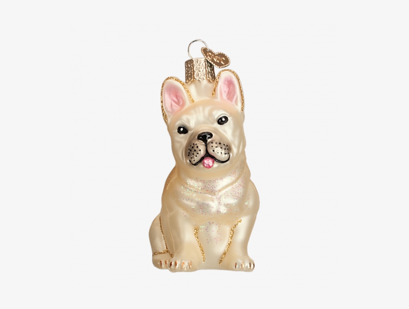 Old World Christmas® French Bulldog Ornament - Christmas Tree, transparent png