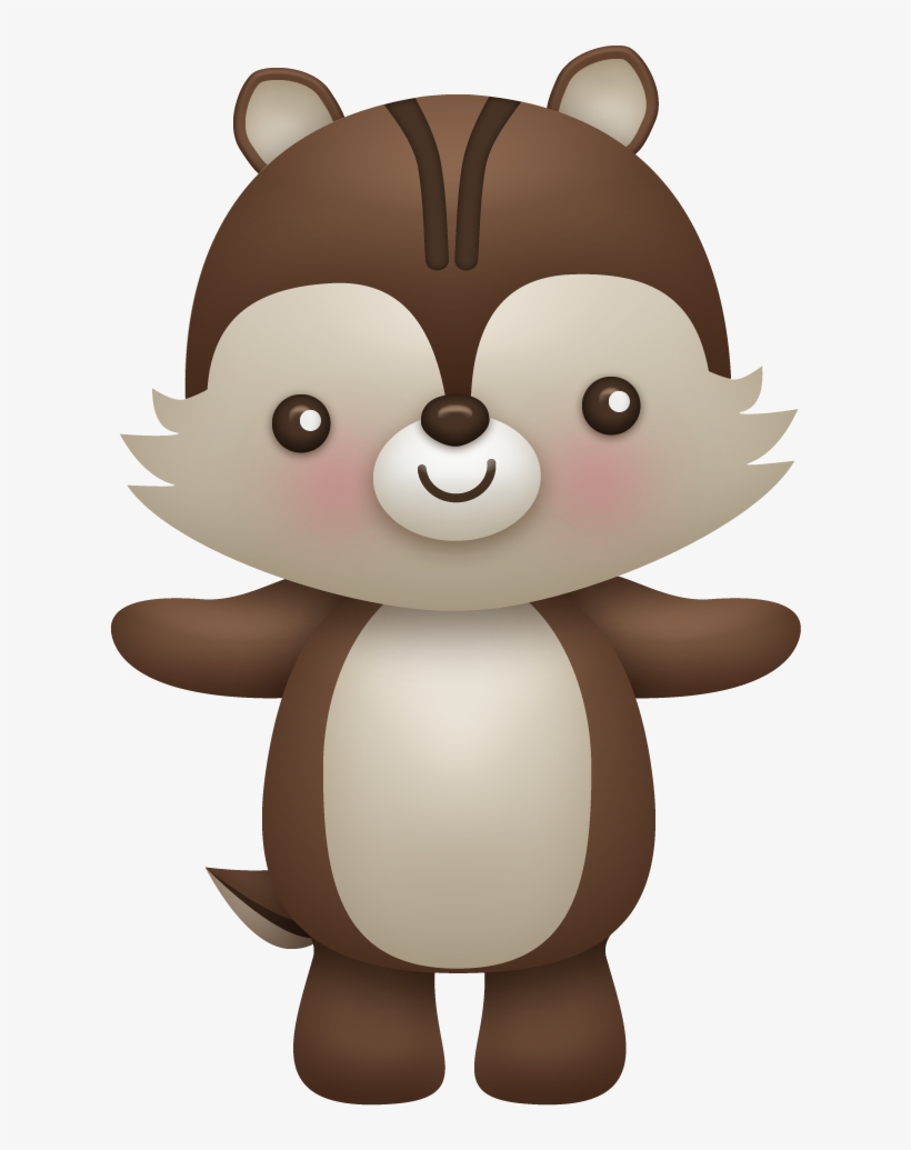 Chipmunk - Baby Chipmunk Clipart, transparent png