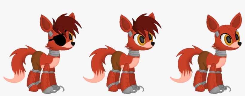 Foxy As A Pony By N0rwhy - My Little Pony Fnaf Foxy, transparent png
