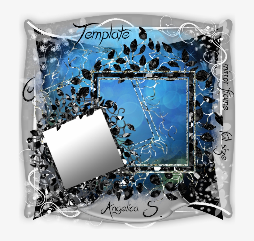 Mirror Frame Cu Template Full Size - Design, transparent png