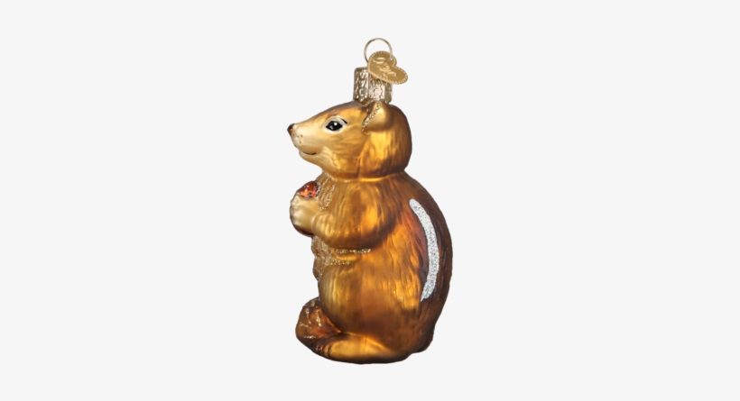 Chipmunk Ornament - 28113 Blackberry Old World Christmas Ornament, transparent png