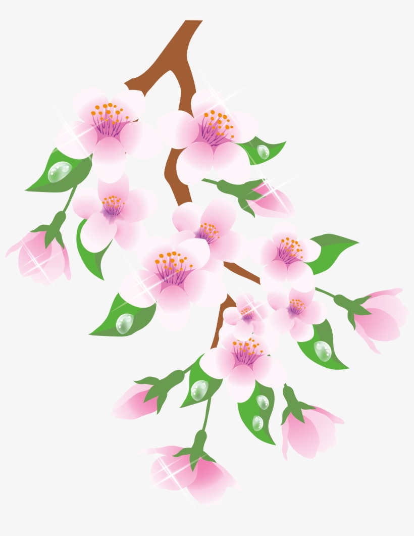 Branch Clipart Spring - Spring Png Clipart, transparent png