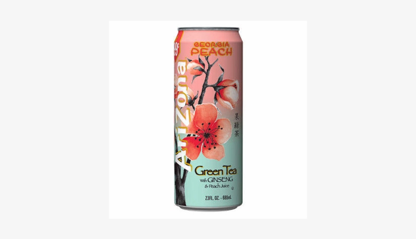 Green Georgia Peach American - Arizona Green Tea, transparent png