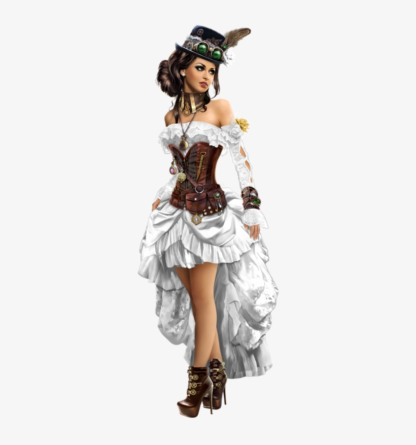 Tube Fille - Tubes Png Femmes Steampunk, transparent png