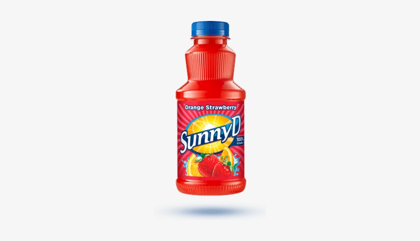 Sunny D Orange Strawberry - Strawberry Sunny Delight Uk, transparent png