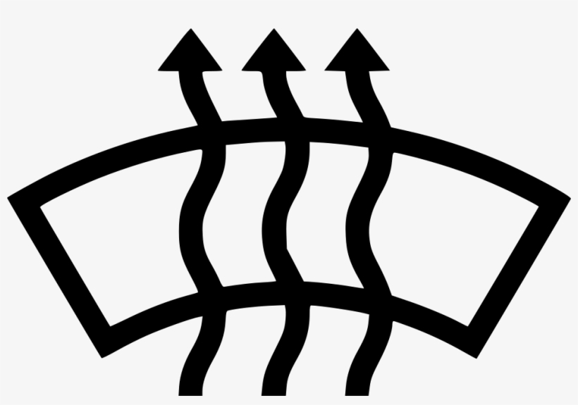 Auto Windshield Heat Comments - Windshield Icon, transparent png