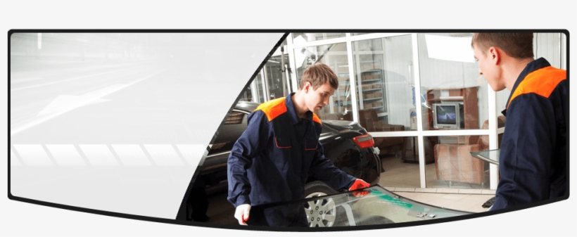 Repairmen Holding A Car Windshield For Replacement - Mandan Auto Glass, transparent png