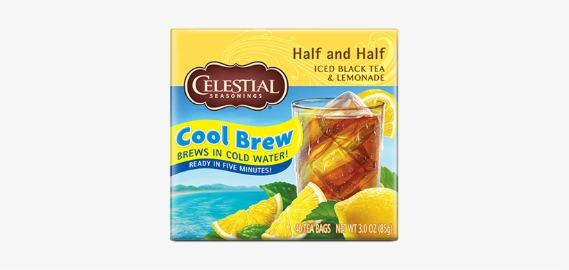 Black Tea - Celestial Seasonings Cold Brew, transparent png