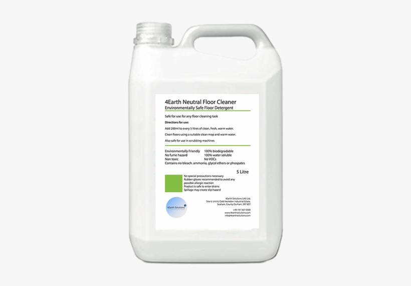 4earth Neutral Floor Cleaner - Shampoo, transparent png