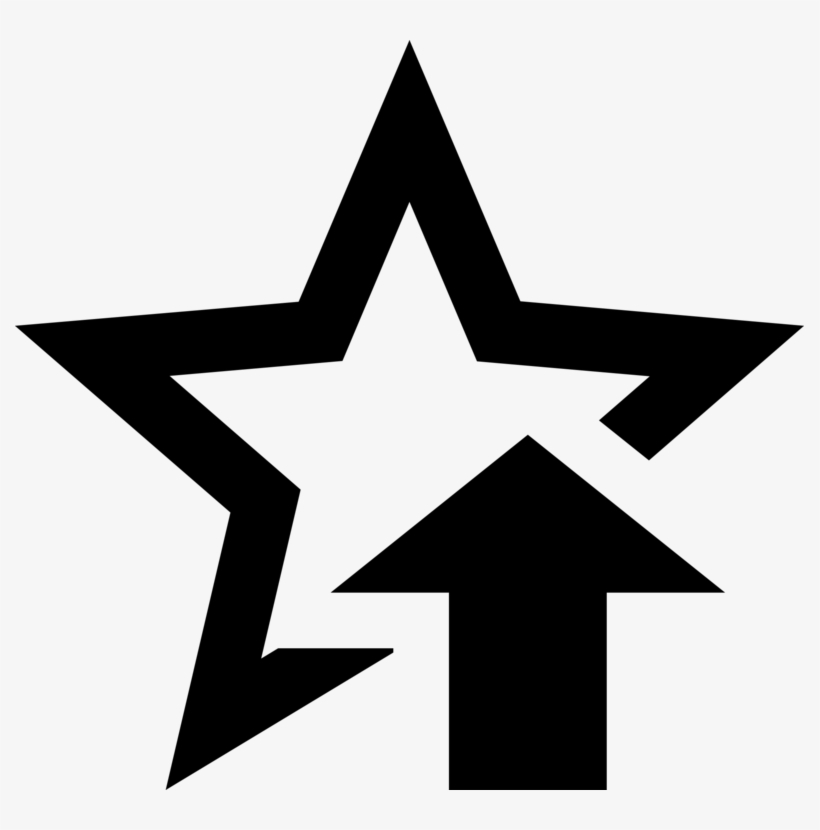 Sticker Abziehtattoo Decal Nautical Star - Hollow Star, transparent png
