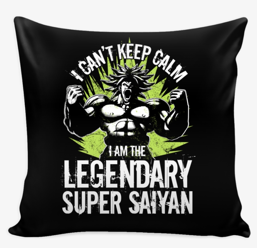 Broly Legendary Super Saiyan Pillow Cover 16" - Carrick Island, Carrick-a-rede Rope Bridge, transparent png