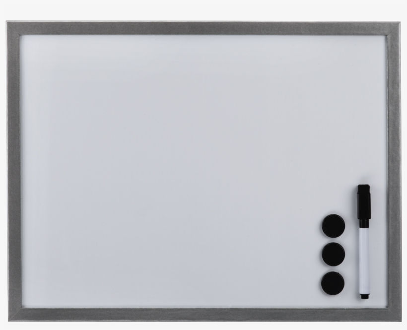 Whiteboard, 30 X 40 Cm, Wood, Silver - Hama Whiteboard Silver 30x40 Wood 125979 Hardware/electronic, transparent png