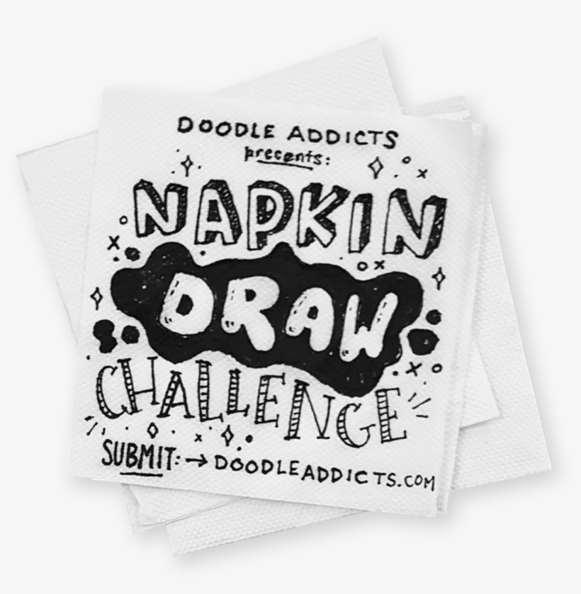 Napkin Draw Challenge Drawing 1100x1072 PNG Download PNGkit
