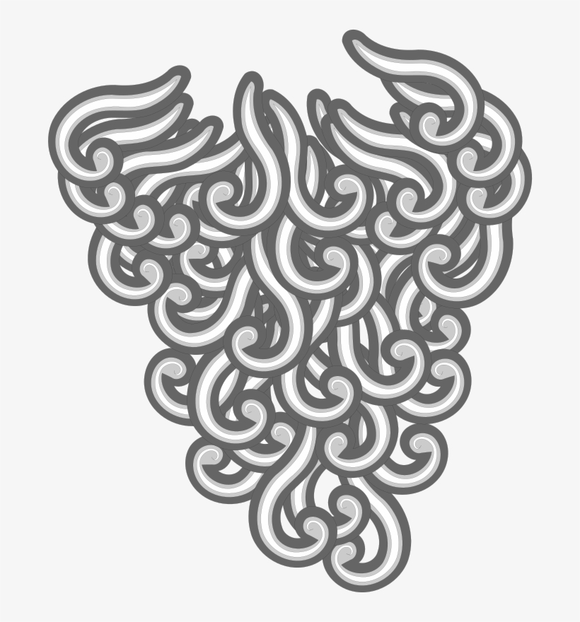 Clip Art Library Santa Cliparts - White Beard Transparent Png Clipart, transparent png