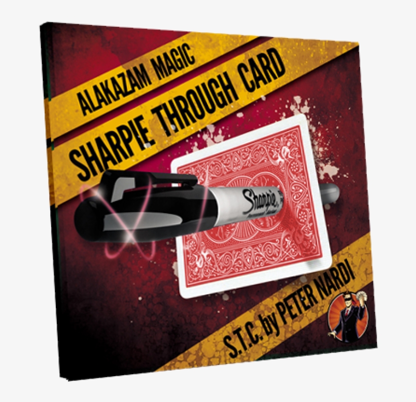 Today, When You Order "sharpie Through Card By Peter - Sharpie Through Card Stc By Peter Nardi, transparent png