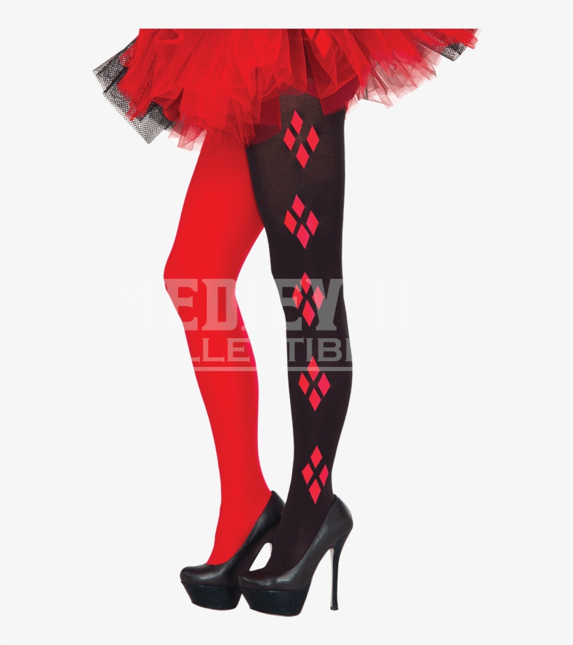 Adult Harley Quinn Tights - Harley Quinn, transparent png
