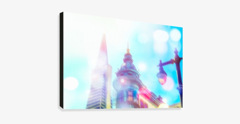 Pyramid Building And Vintage Building At San Francisco, - San Francisco, transparent png