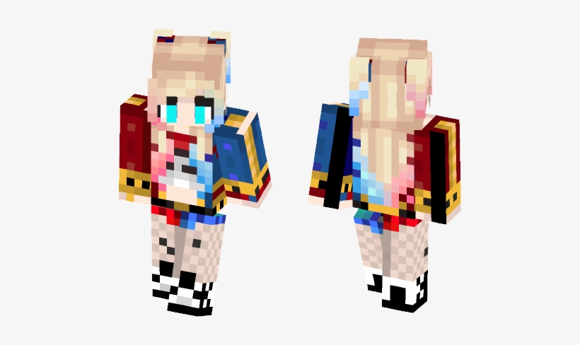 Harley Quinn Suicide Squad - Minecraft, transparent png