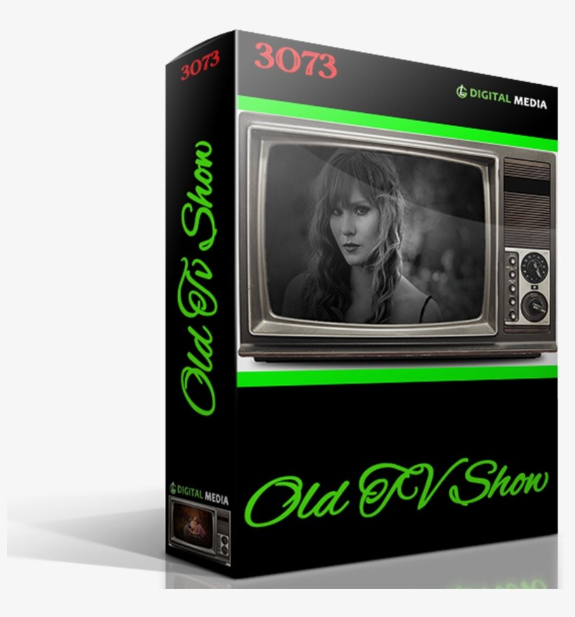 3073 Vintage Tv Image - Television, transparent png