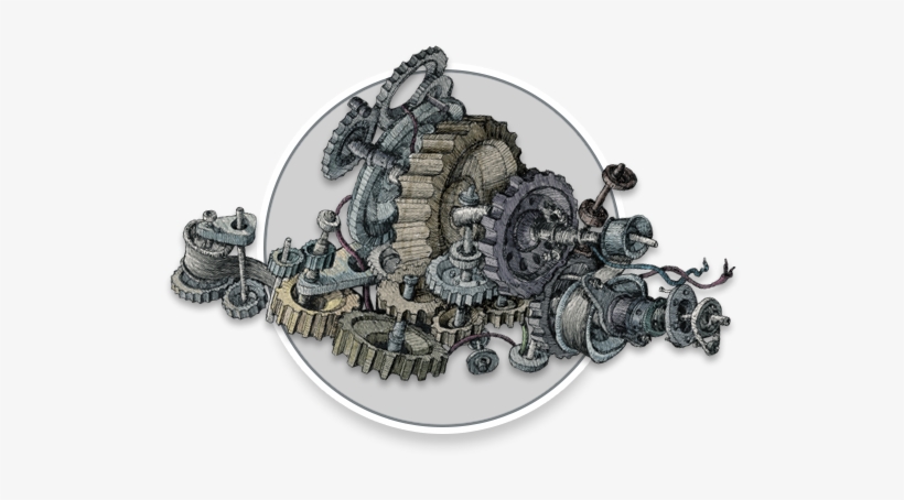 Cogs On Behance - Circle, transparent png