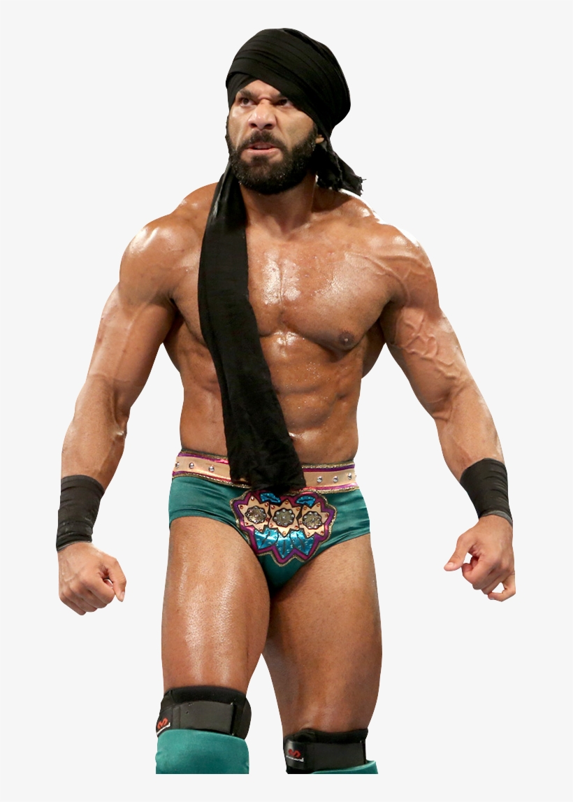 Jinder Mahal Png Image Background - Wwe Jinder Mahal 2017 Png, transparent png