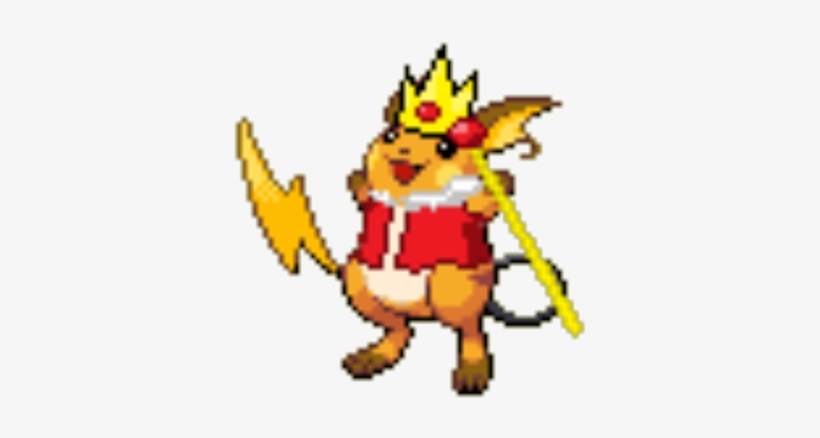 King Raichu - Lucario And Raichu Fusion, transparent png