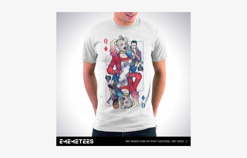 Quinn Of Diamonds - Steroids Are Magic Tshirt, transparent png