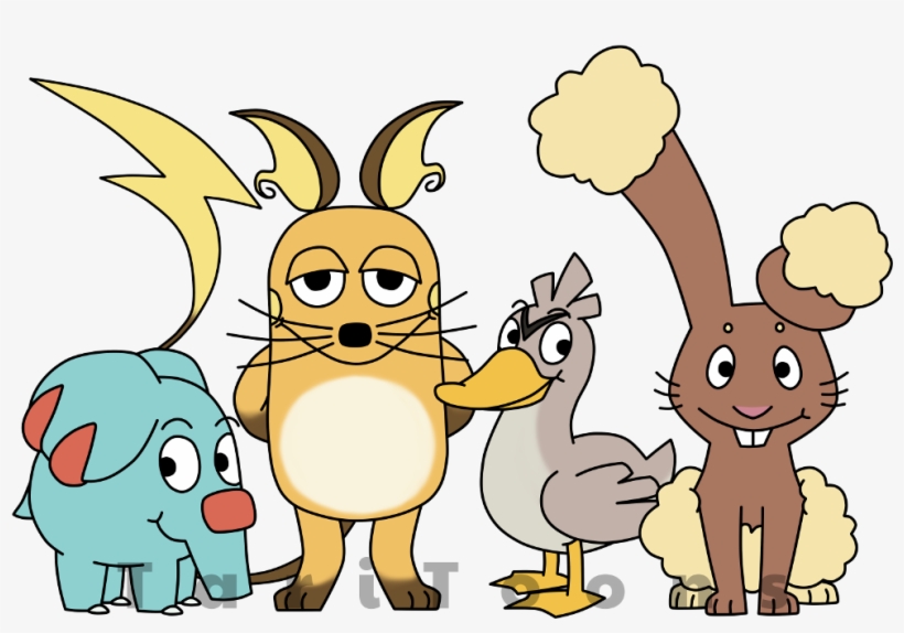 Die Sendung Mit Dem Raichu By Taritoons-d663so5 - Sendung Mit Der Maus Hase, transparent png