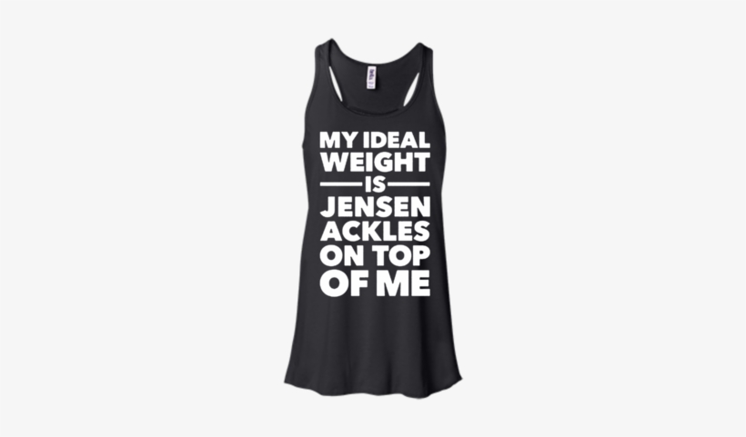 Jensen Ackles Supernatural T Shirt - My Ideal Weight Is Tom Hiddleston, transparent png