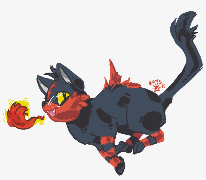 Litten , - Cartoon, transparent png