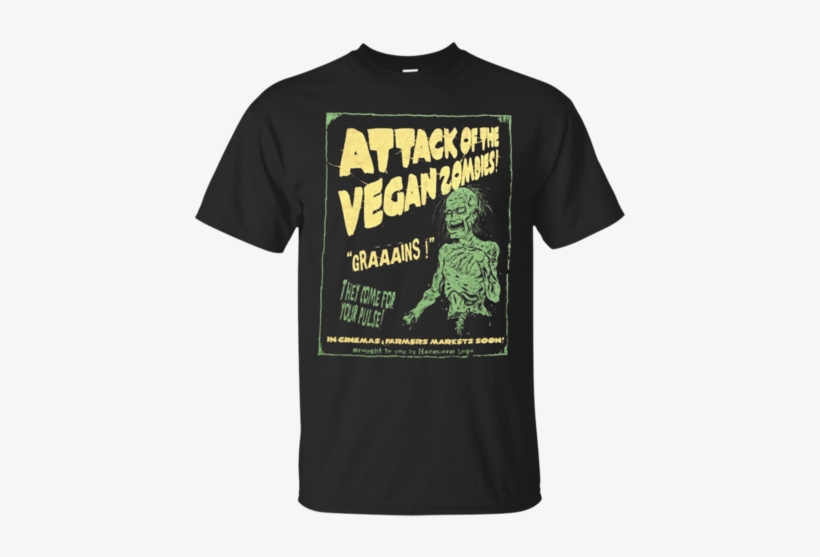 Vegan Attack Of Vegan Zombie For Vegetarian Apparel - Cancer Horoscope T Shirt, transparent png