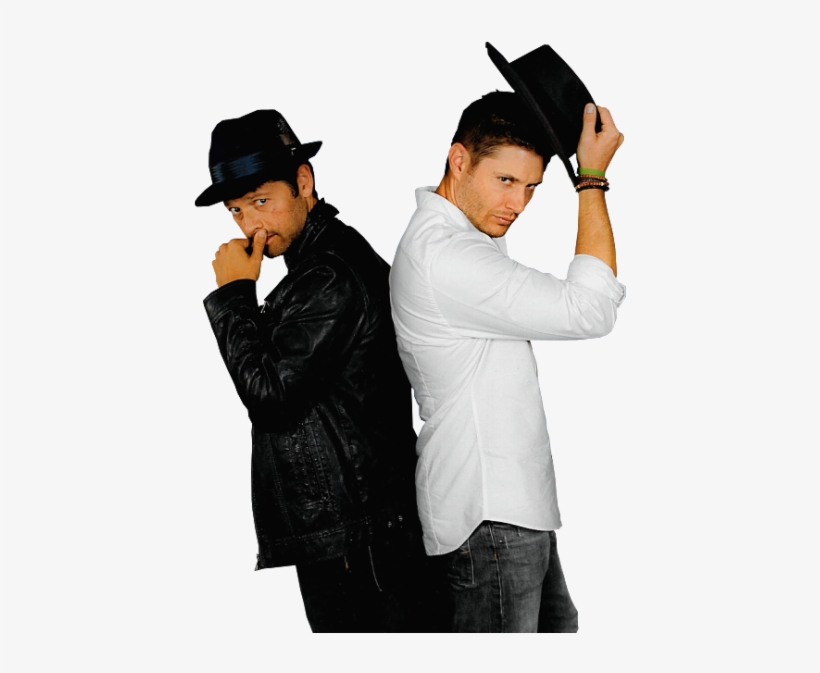 Jensen Ackles Misha Collins Cockles Minncon Photo Op - Gentleman, transparent png