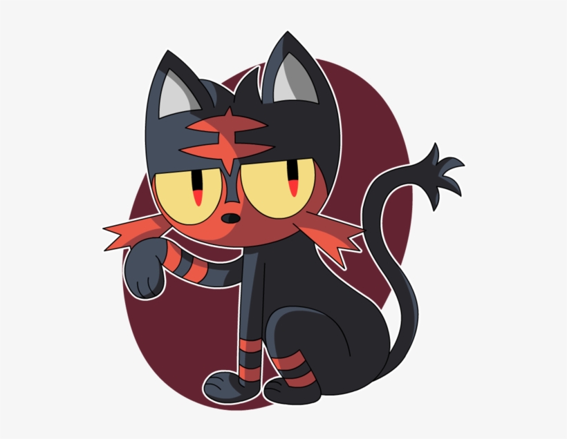 Litten, transparent png