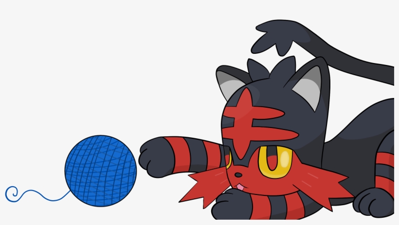 Yarn Litten - Cartoon, transparent png