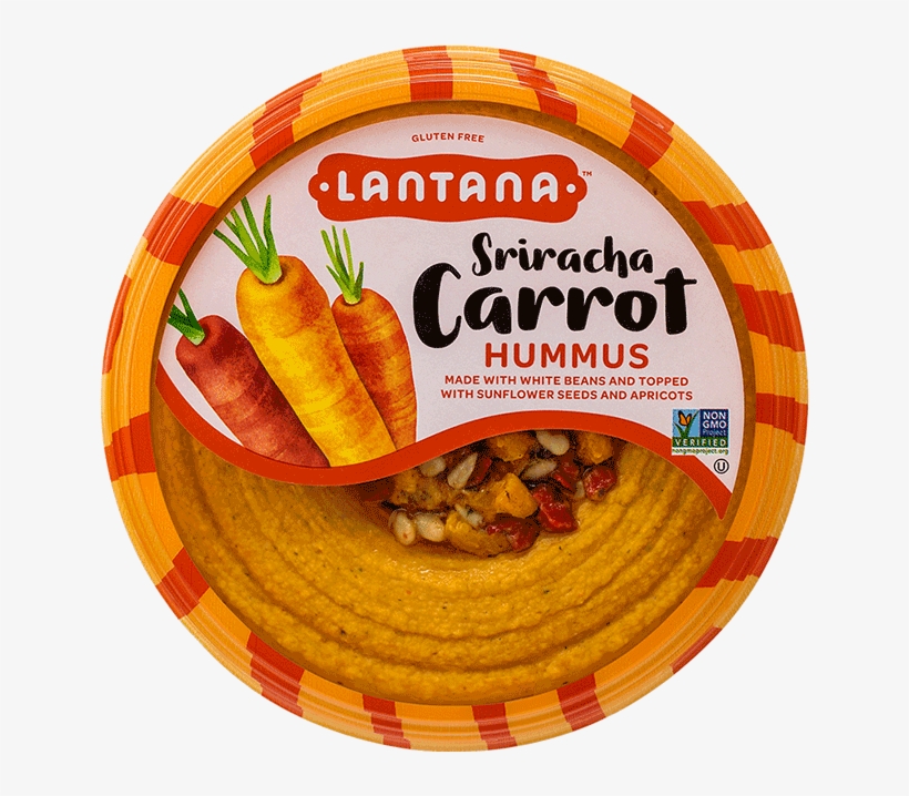10 Oz - Lantana Sriracha Carrot Hummus, transparent png