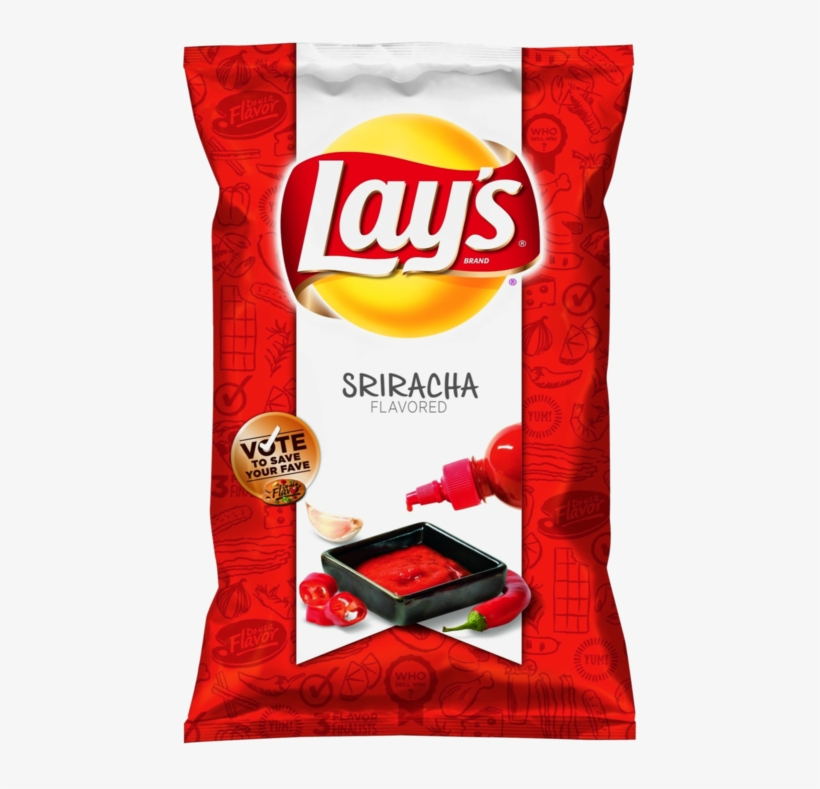 Brand Sriracha Flavored Vote To Save Your Fave - Frito-lay Variety Pack, Classic Mix, 30 Pack- 51.5, transparent png