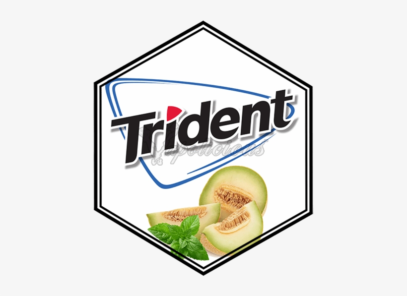 Trident Honeydew Peppermint - Trident Dragon Fruit Lychee, transparent png