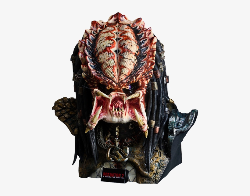 Predator City Hunter Head, transparent png
