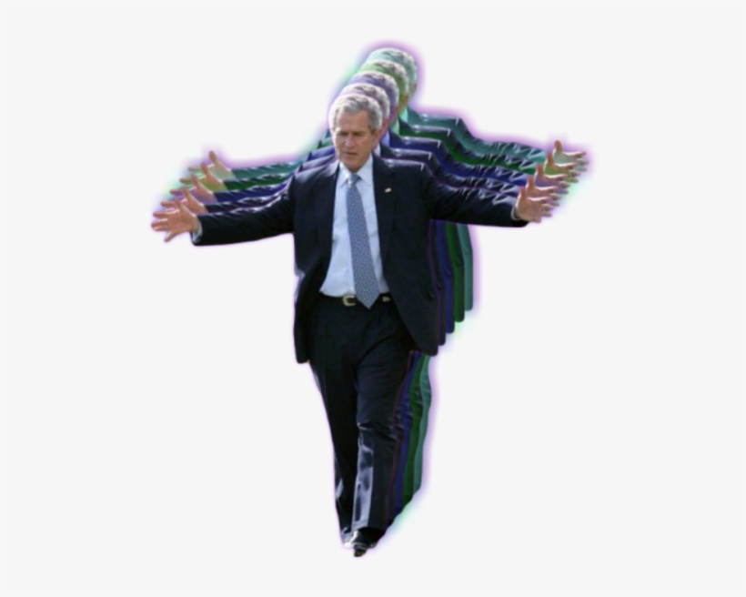 Vaporwave, Overlay, And Transparent Image - George Bush Png, transparent png