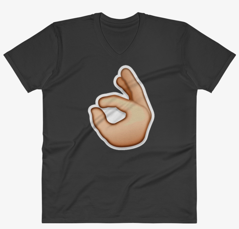 Men's Emoji V Neck - T-shirt, transparent png