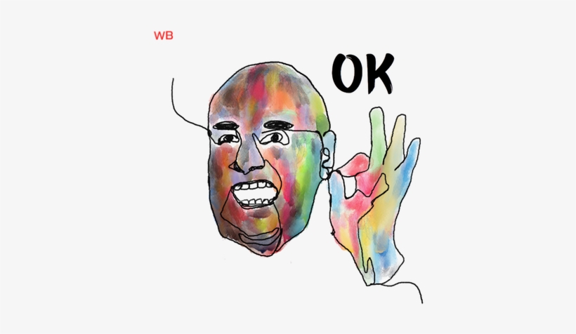 Watercolour Live Expressions Messages Sticker-5 - Sketch, transparent png