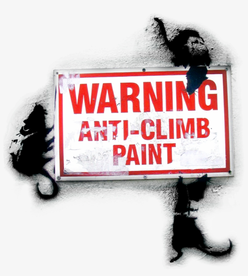 Wall And Piece By Banksky, transparent png