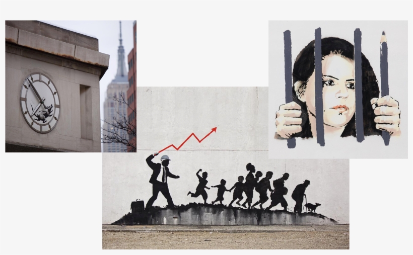 Examples - Banksy, transparent png