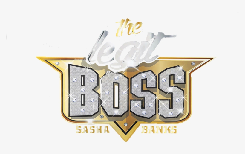 Sasha Banks Legit Boss Logo, transparent png