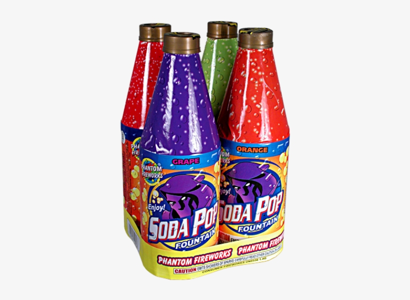 Soda Pop Fountain, 4 Pack (case Pack - Fireworks, transparent png